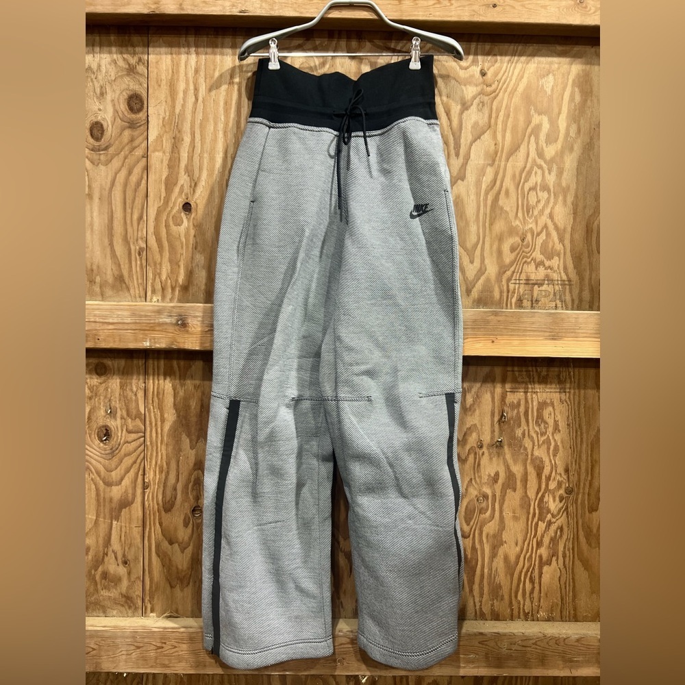 Drawstring Technical Nike Sweatpants Joggers Wide… - image 3